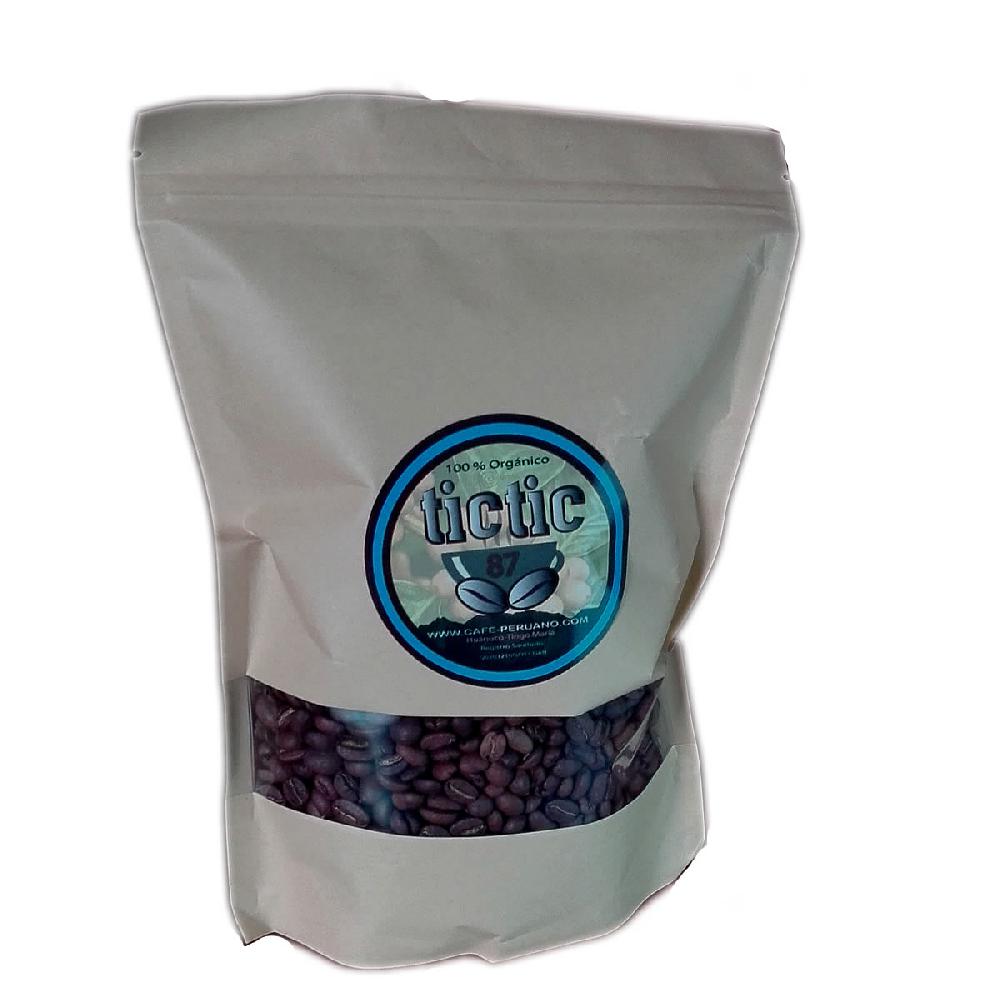 CAFÉ EN GRANO TOSTADO TICTIC 500GR