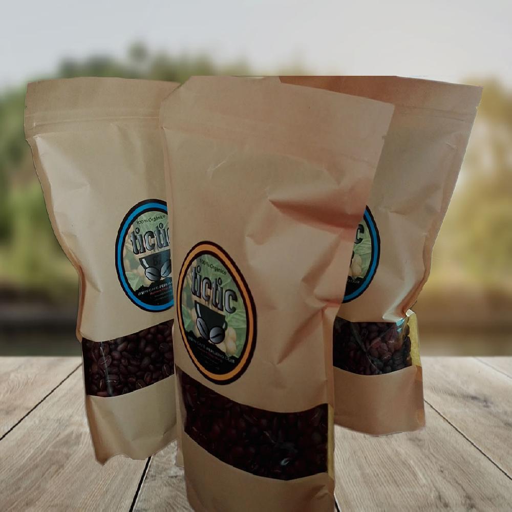 CAFÉ EN GRANO TOSTADO TICTIC 500GR