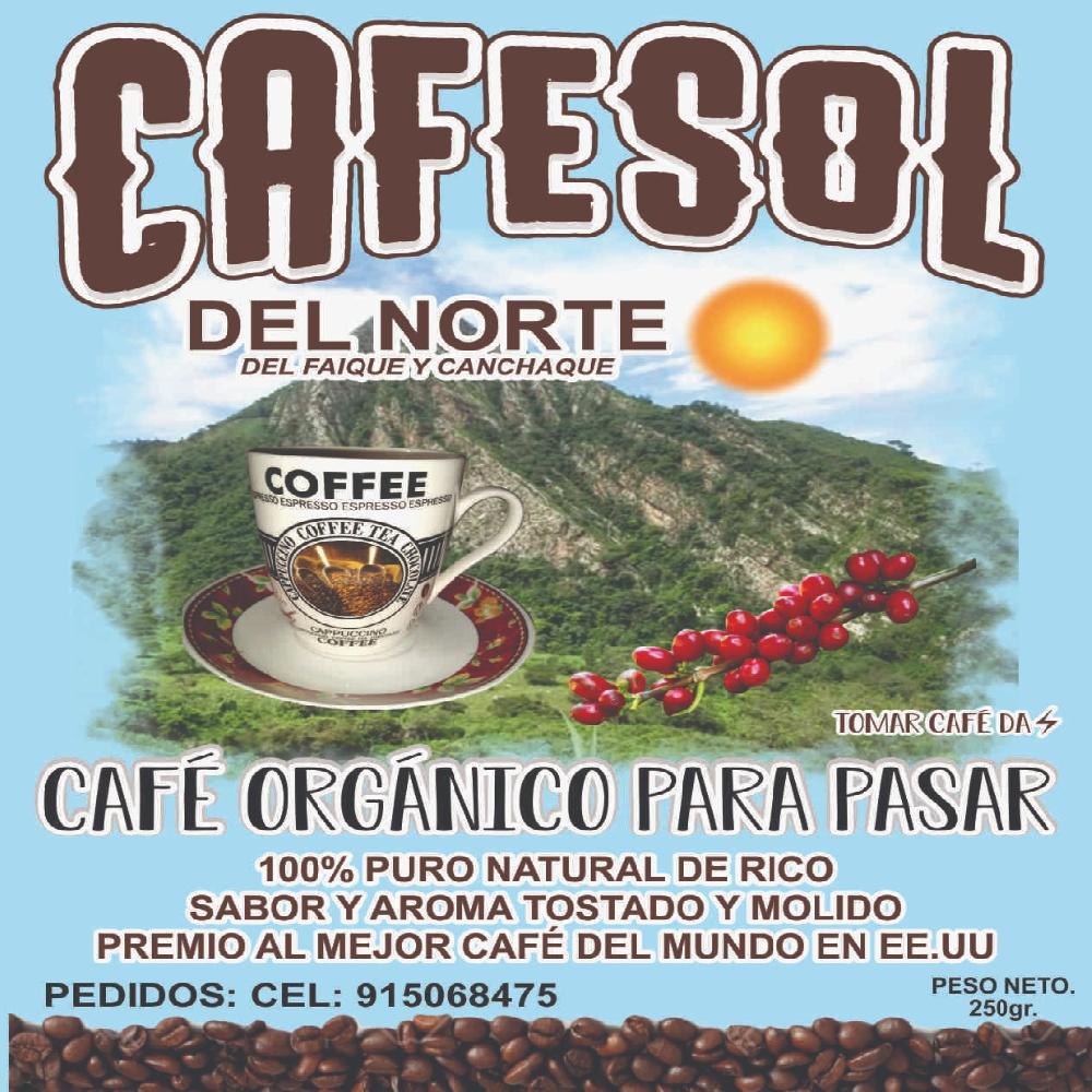 Café Orgánico Para Pasar 1 kg