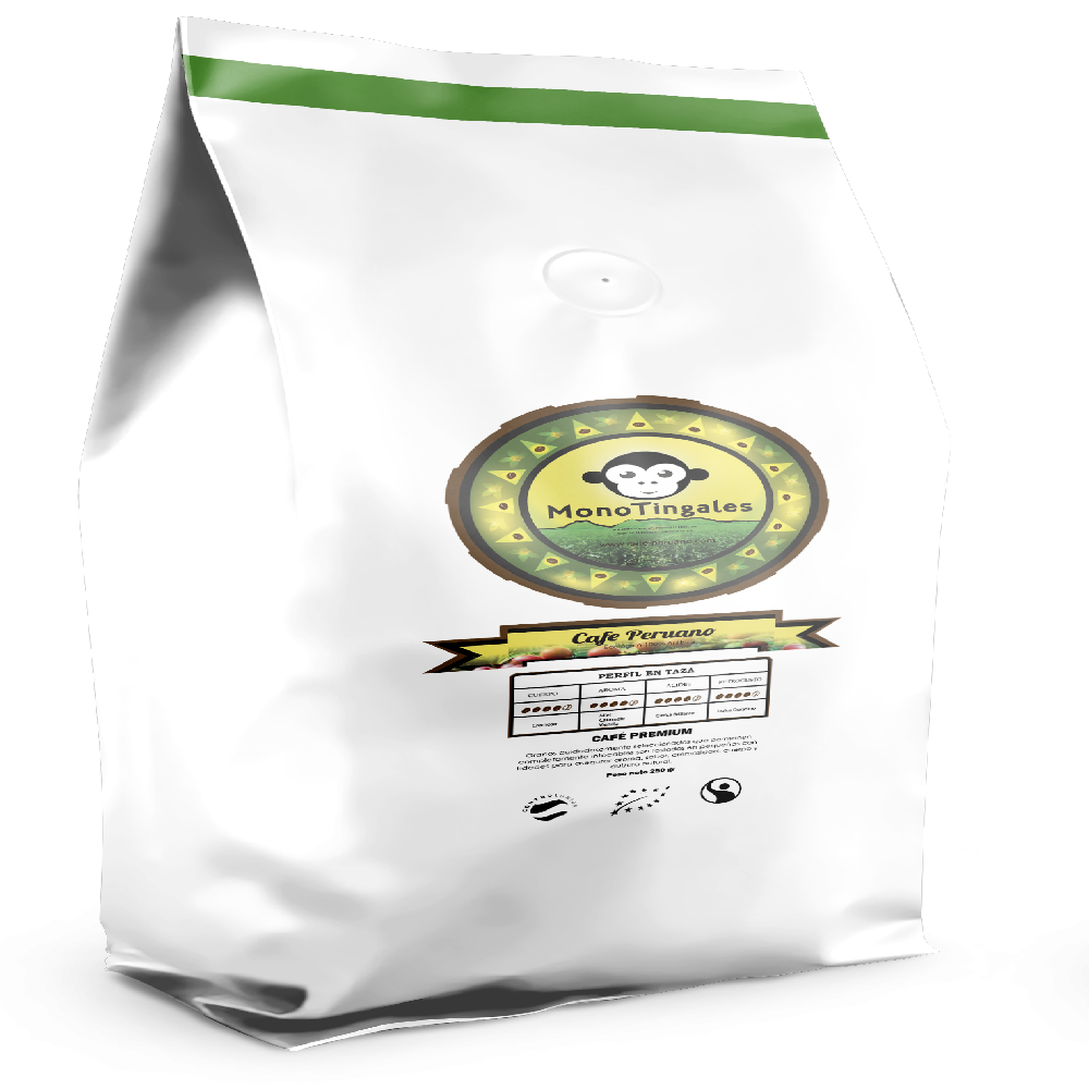 Cafe Tostado Molido Mono Tingales 250GR