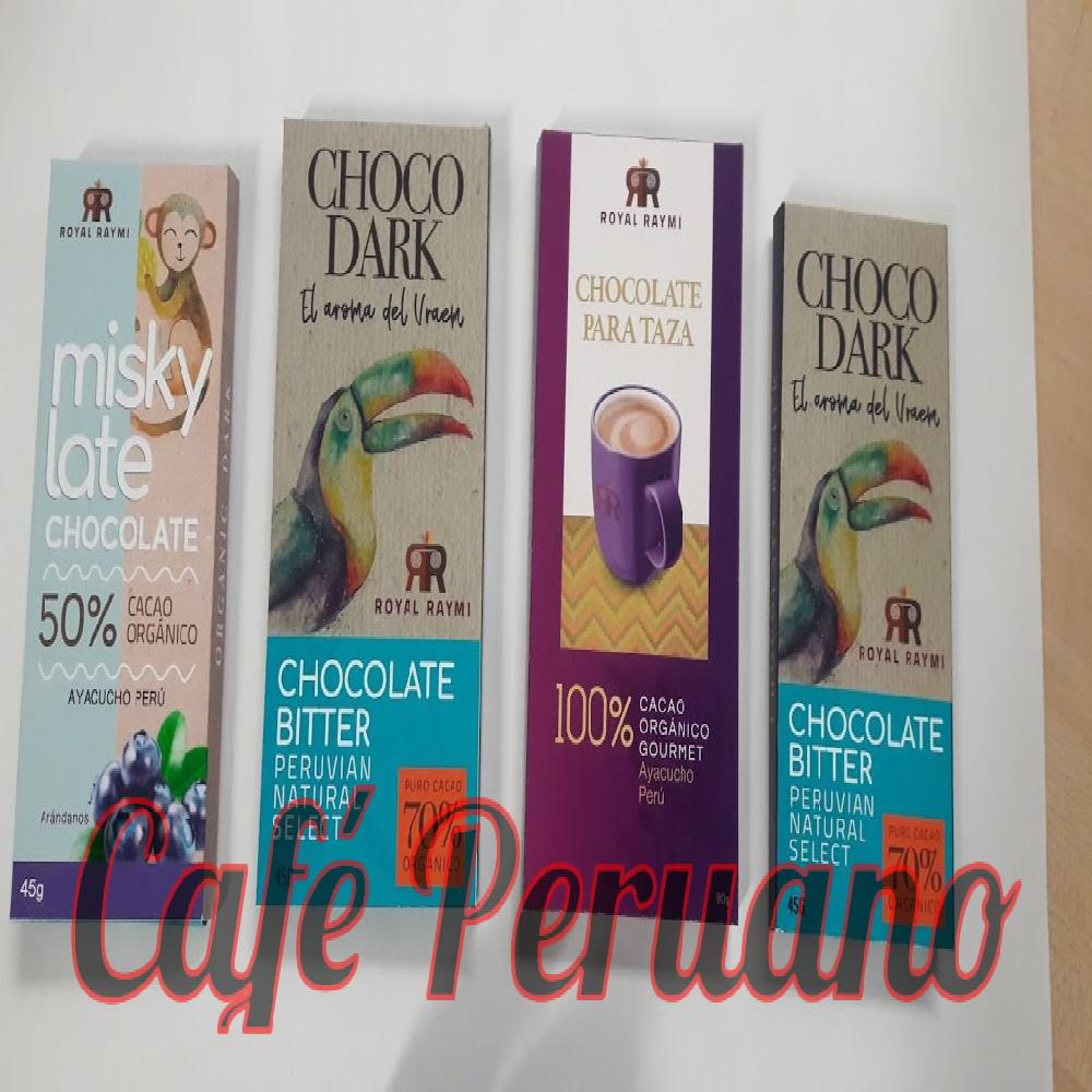 CHOCOLATE BITTER DE 70 POR CIENTO DE CHOCODARK DE 90 g