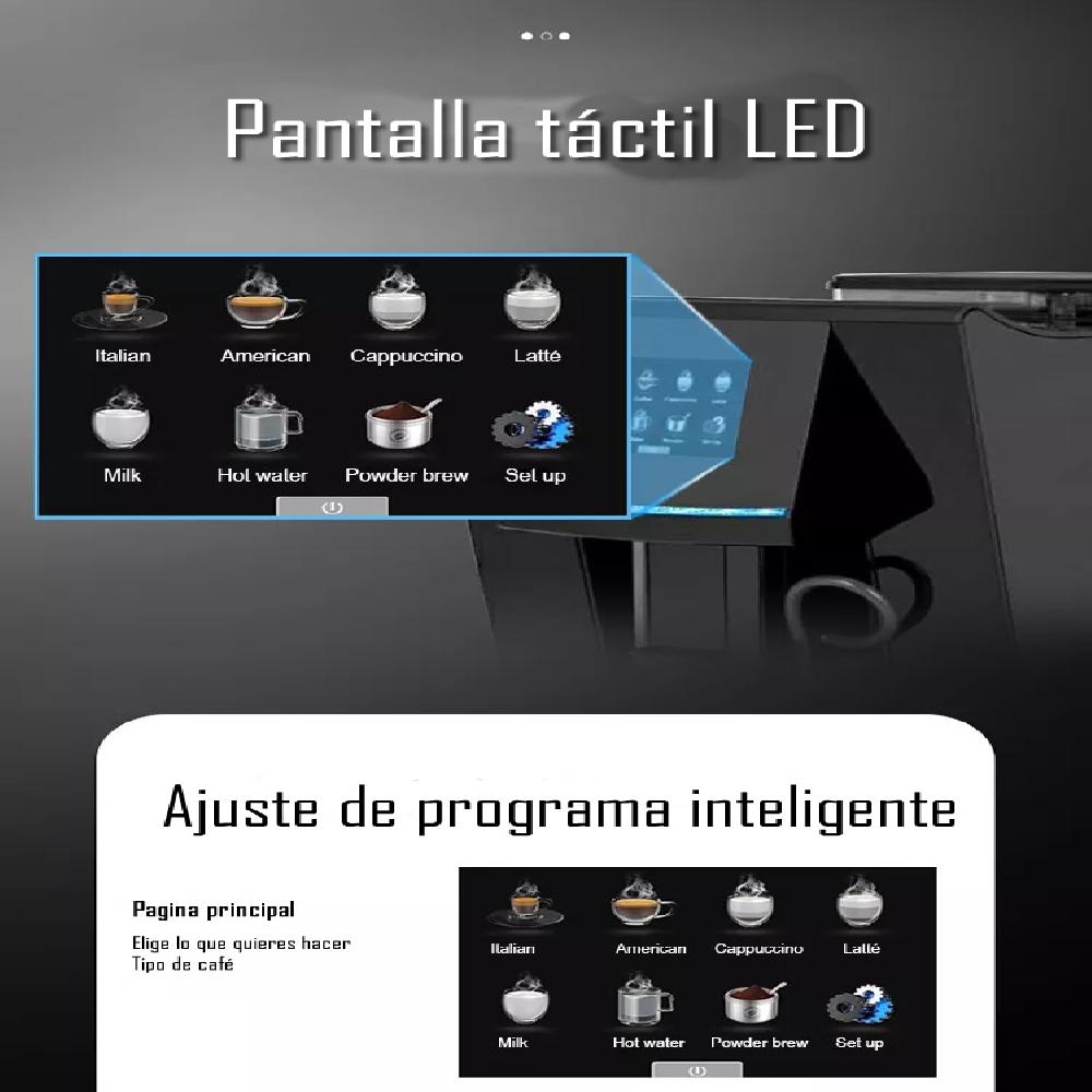 MÁQUINA PARA HACER VARIOS TIPOS DE CAFÉ