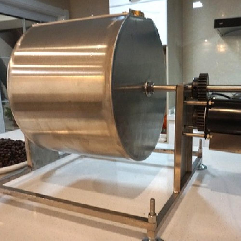 Máquina rotativa eléctrica para hornear granos