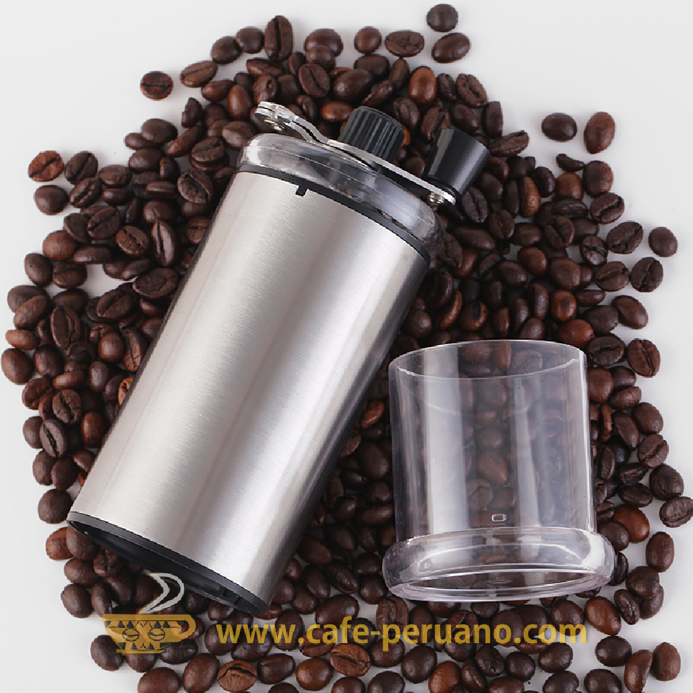 Molinillo de Café Manual Material De Acero Inoxidable Con juego Ajustable