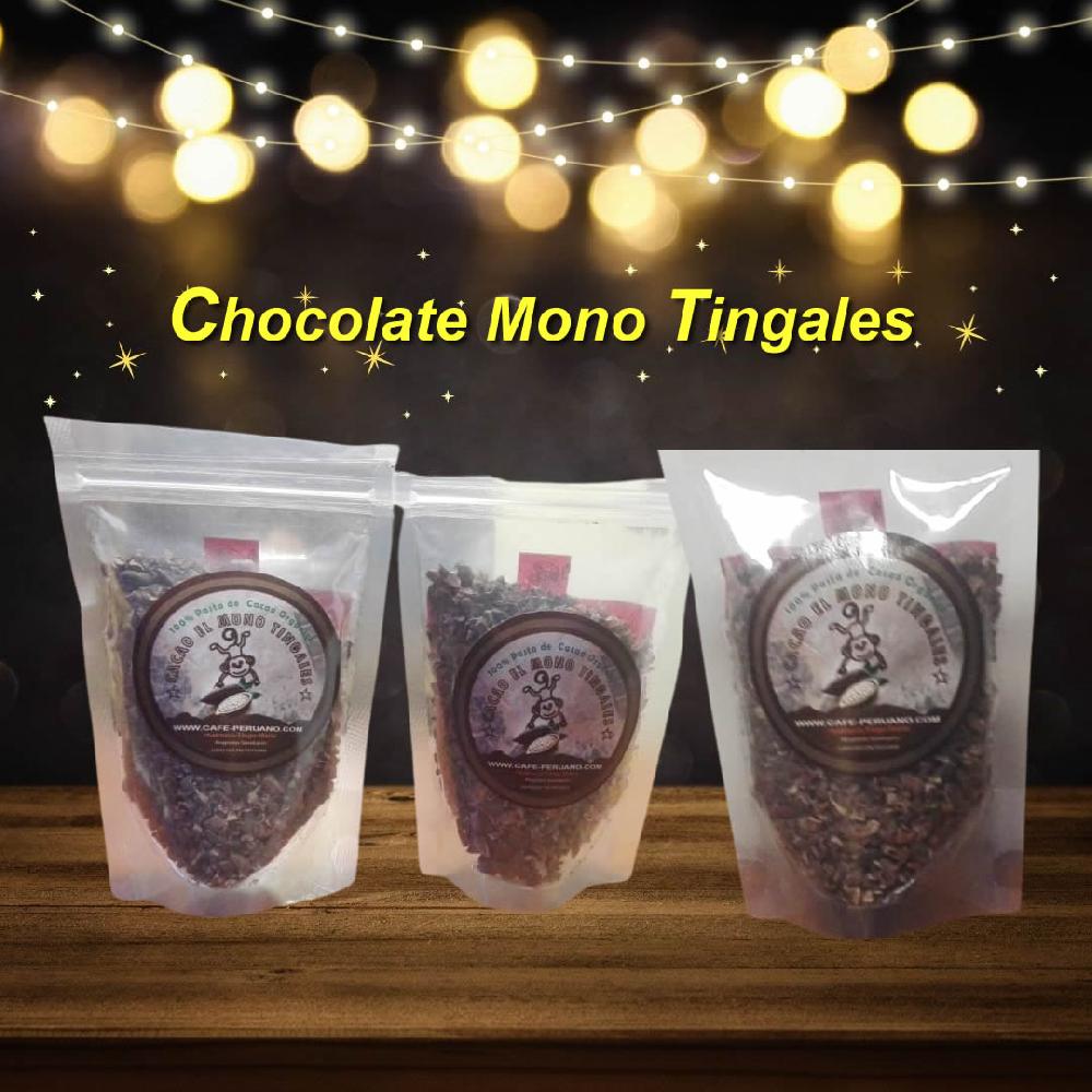 NIBS DE CACAO MONO TINGALES 150 GR