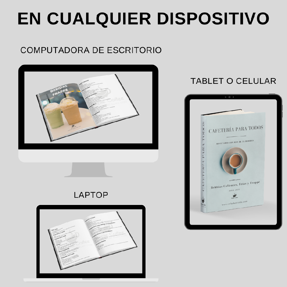 Prepare Bebidas Deliciosas en su Próxima Cafetería