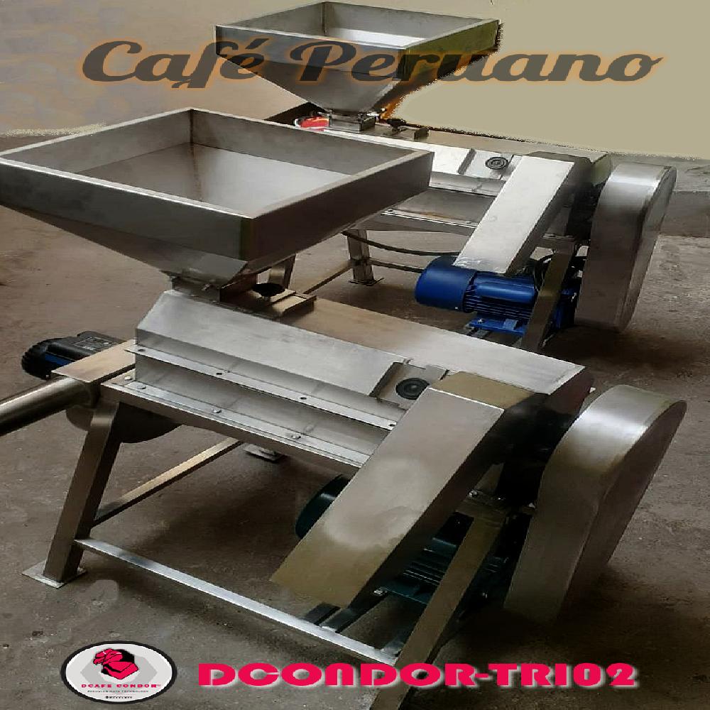 Trilladora de café pergamino DCAFECONDOR