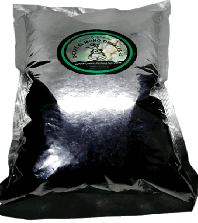 Café Orgánico Tostado Molido 1kg