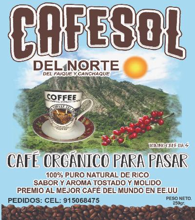 Café Orgánico Para Pasar 1 kg