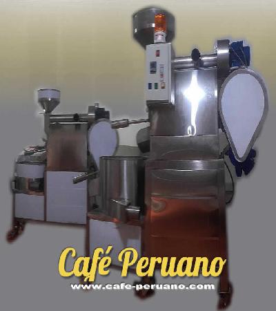 TOSTADORA DE CAFÉ DE ACERO INOXIDABLE 18 kg
