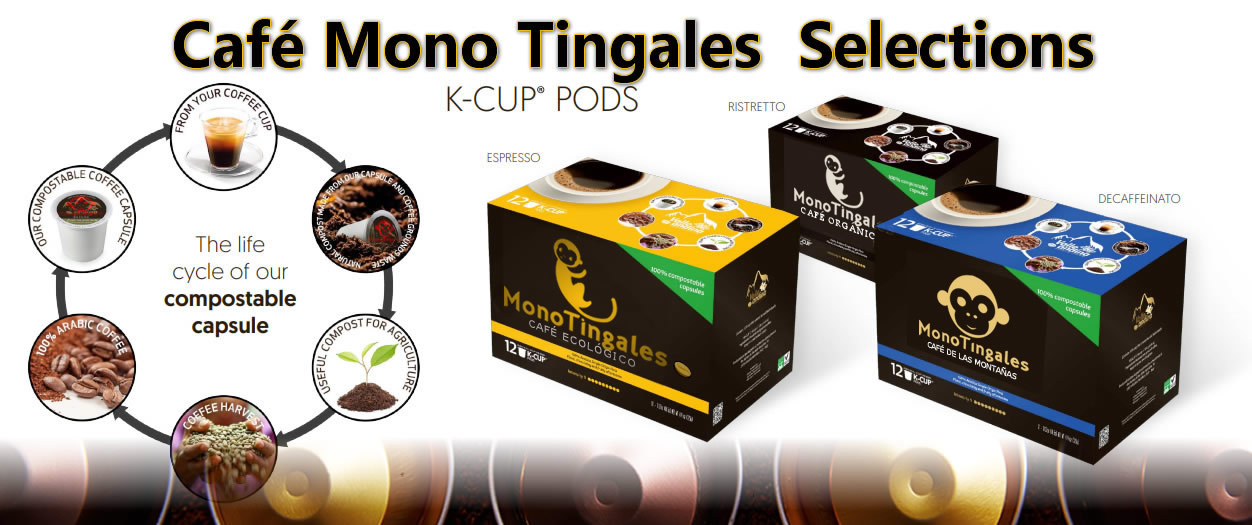 Café Mono Tingales Detalles